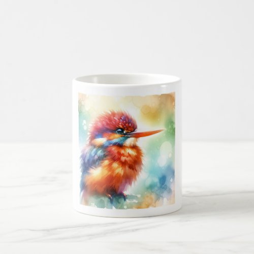 Guam Kingfisher AREF1301 _ Watercolor Coffee Mug
