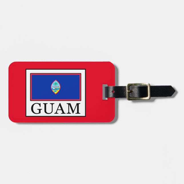 Guam Luggage Tag (Front Horizontal)