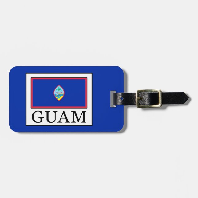 Guam Luggage Tag (Front Horizontal)