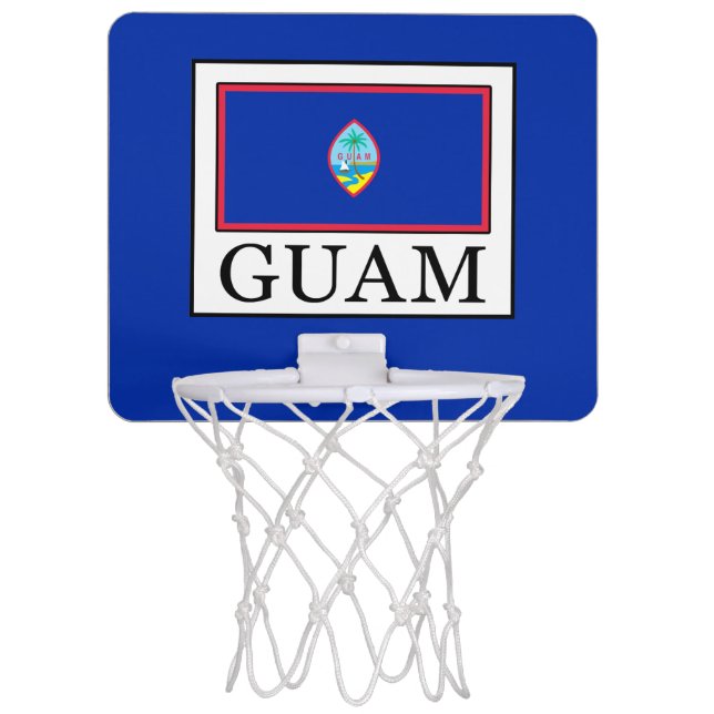 Guam Mini Basketball Hoop (Front)