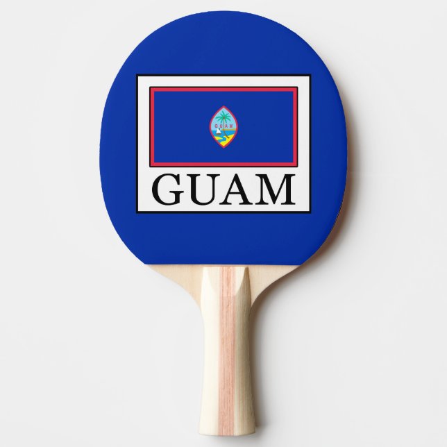 Guam Ping Pong Paddle (Front)