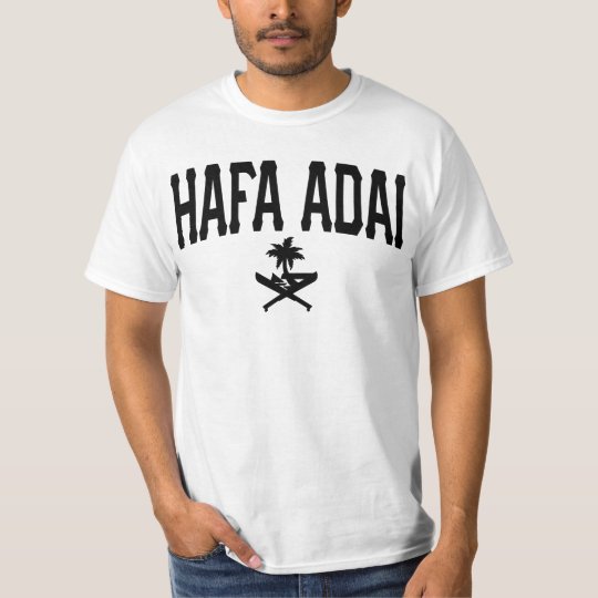 Guam Run 671 Hafa Adai All Caps T Shirt Zazzle Com