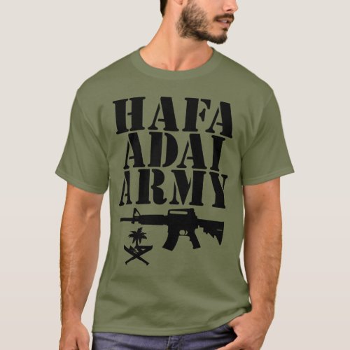 GUAM RUN 671 Hafa Adai Army Seal T_Shirt