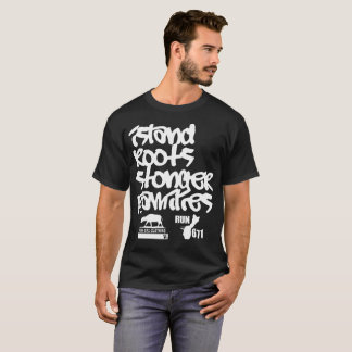 GUAM RUN 671 Island Roots Stronger Families T-Shirt
