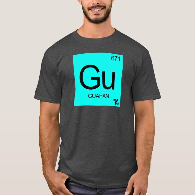 GUAM RUN 671 Rare Island Element T-Shirt (Front)