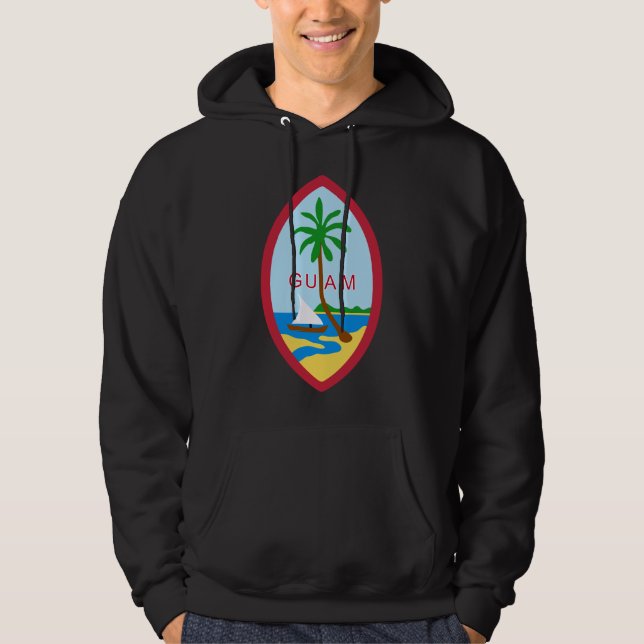 Guam Seal GU Hoodie (Front)