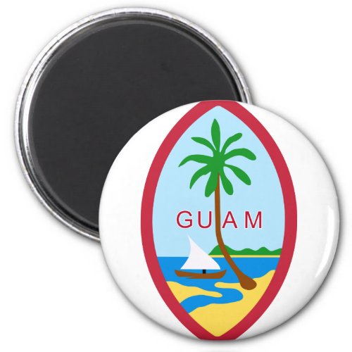 Guam Seal GU Magnet