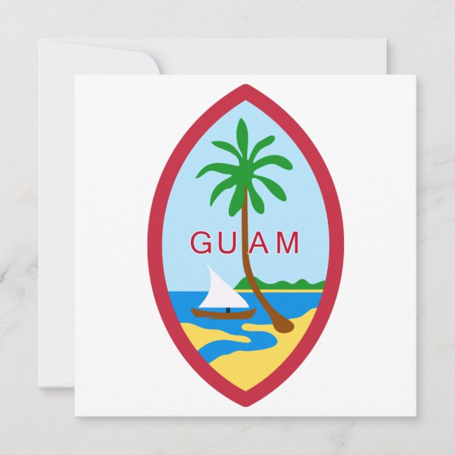 Guam Seal Invitation (Front)