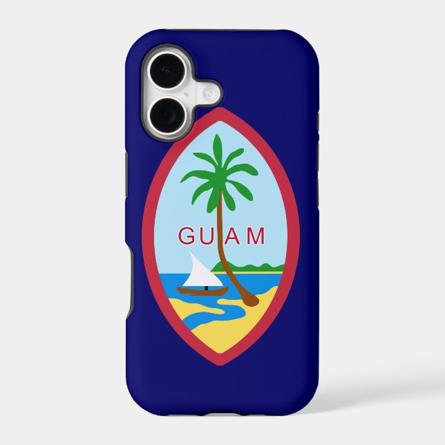 Guam Seal Iphone Case (Back)
