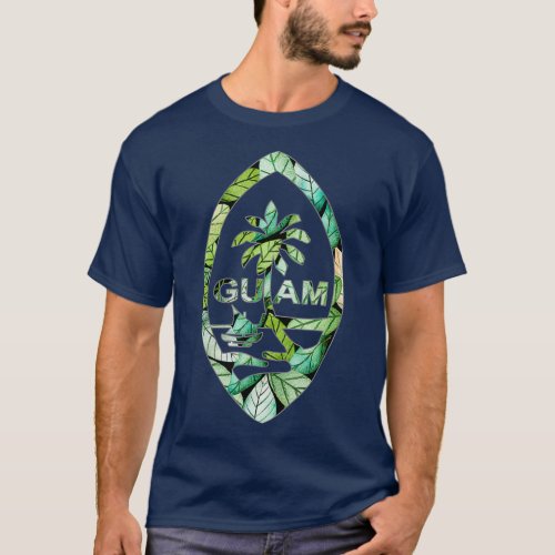 Guam Seal Jungle Style T_Shirt