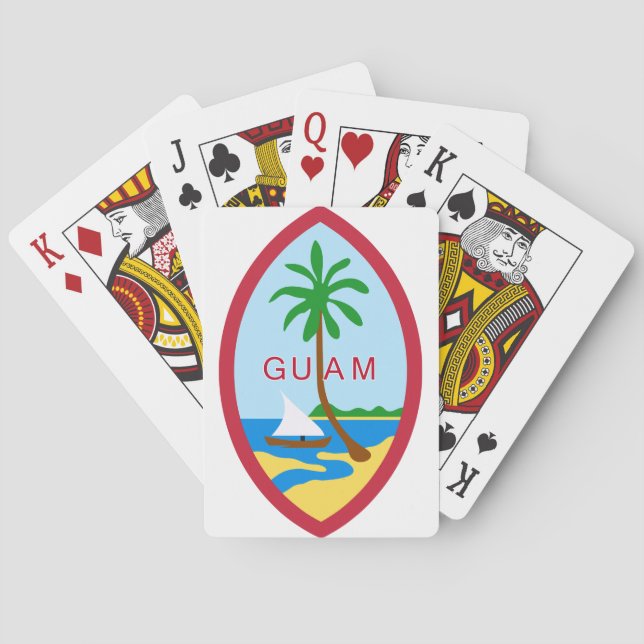 Guam Seal Poker Cards (Back)
