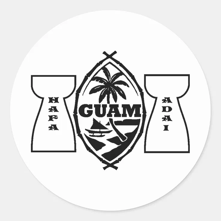 Guam Seal With Latte Stones Zazzle