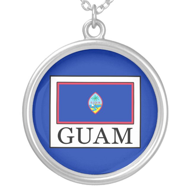 Guam Silver Plated Necklace (Front)