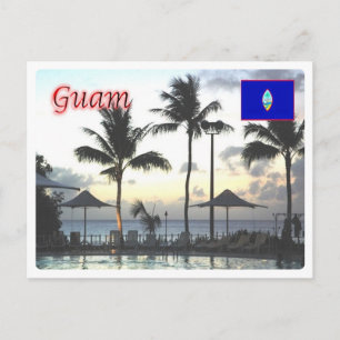 Guam -  Sunset - Postcard