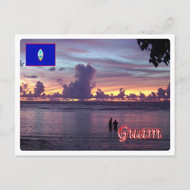Guam - Sunset - Postcard (Front)