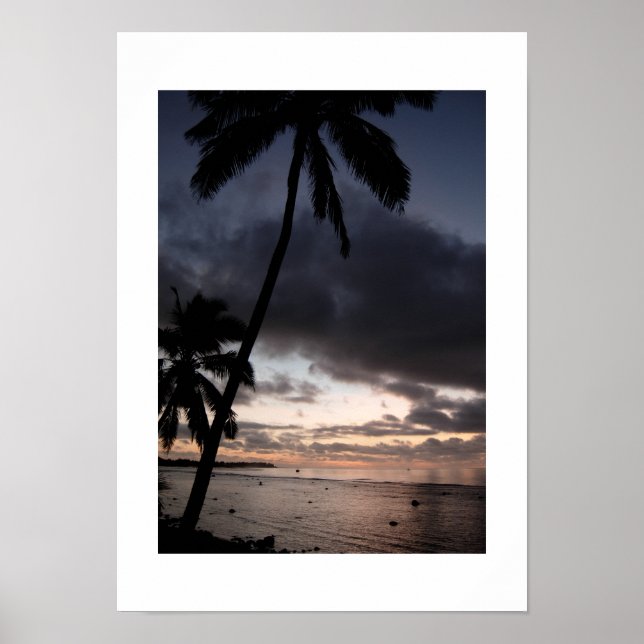 Guam Sunset Poster (Front)