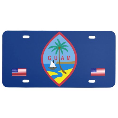 Guam USA License Plate Frames
