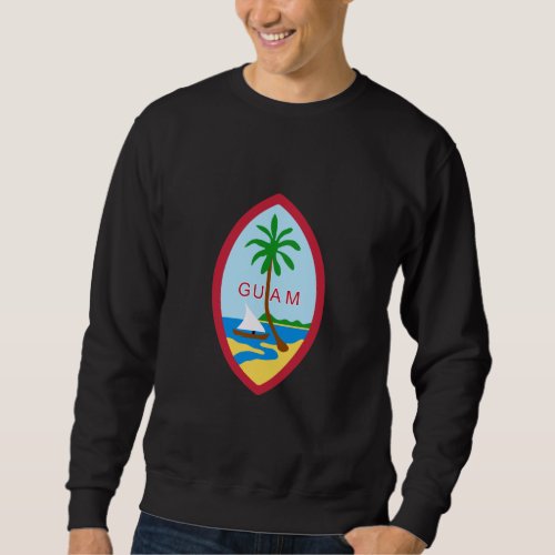 Guamanian  coat of arms sweatshirt