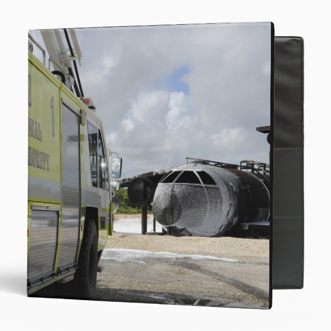 Guam's WONPAT Airport Binder (Front/Inside)