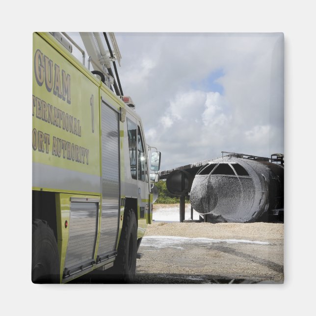 Guam's WONPAT Airport Magnet (Front)