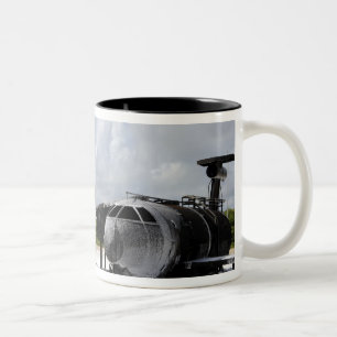 Guam's WONPAT Airport Two-Tone Coffee Mug