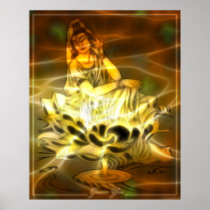 Guan Yin Energy Poster