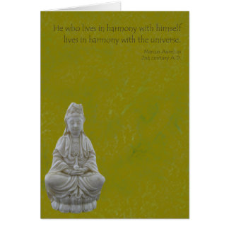 Guan Yin Harmony Card