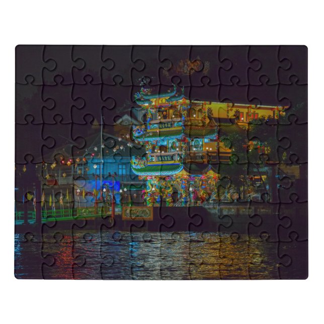 Guan Yu Shrine in Khlong San Jigsaw Puzzle (Puzzle Horizontal)