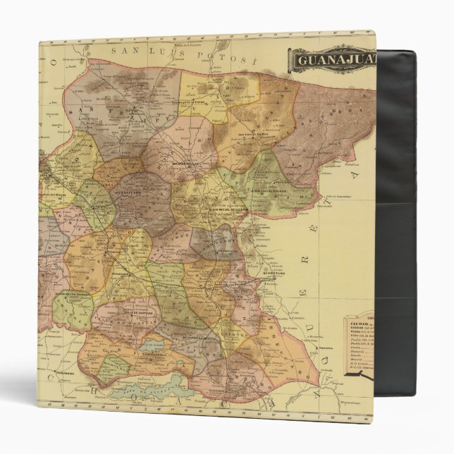 Guanajuato 3 Ring Binder (Front/Inside)