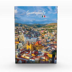 Guanajuato, Mexico - Colorful Cityscape Acrylic Award