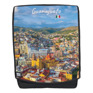 Guanajuato, Mexico - Colorful Cityscape Backpack