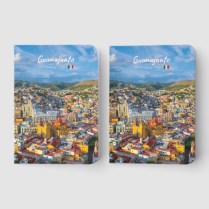 Guanajuato, Mexico - Colorful Cityscape Foil Vow Books