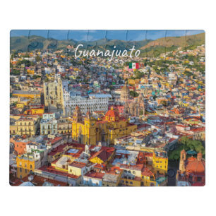Guanajuato, Mexico - Colorful Cityscape Jigsaw Puzzle