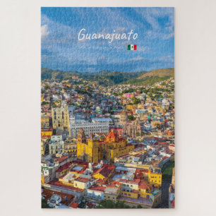 Guanajuato, Mexico - Colorful Cityscape Jigsaw Puzzle
