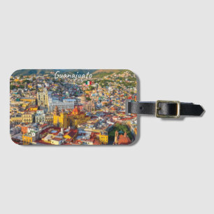 Guanajuato, Mexico - Colorful Cityscape Luggage Tag