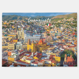 Guanajuato, Mexico - Colorful Cityscape Magnet