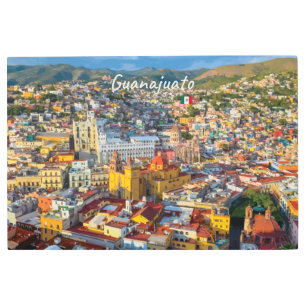 Guanajuato, Mexico - Colorful Cityscape Metal Print