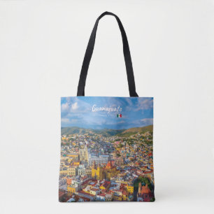 Guanajuato, Mexico - Colorful Cityscape Tote Bag