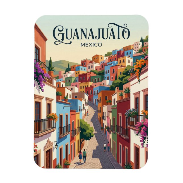 Guanajuato Mexico Magnet (Vertical)