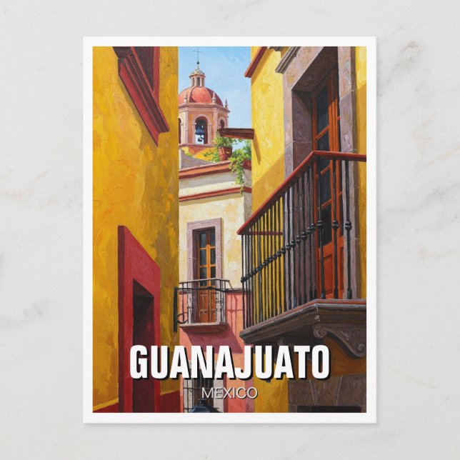 Guanajuato Mexico Postcard (Front)
