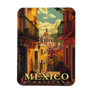 Guanajuato, Mexico Vintage Magnet