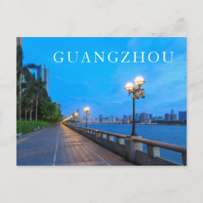Guangzhou City waterfront Postcard