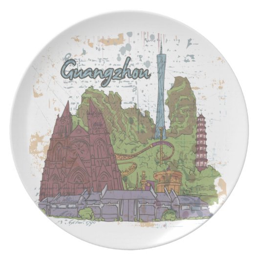 Guangzhou Melamine Plate (Front)