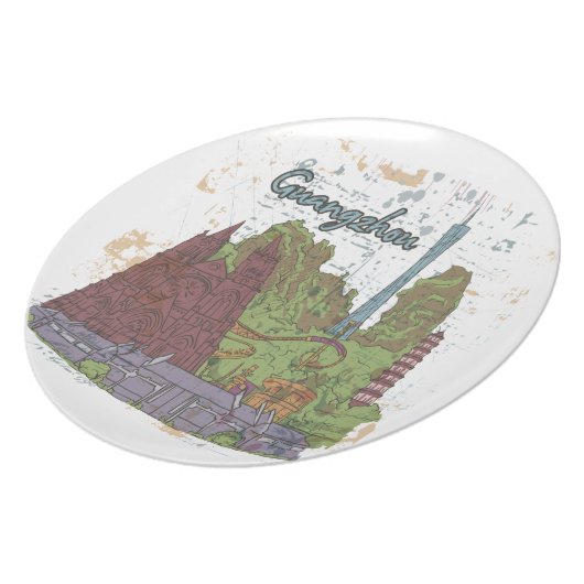 Guangzhou Melamine Plate (Left Side)