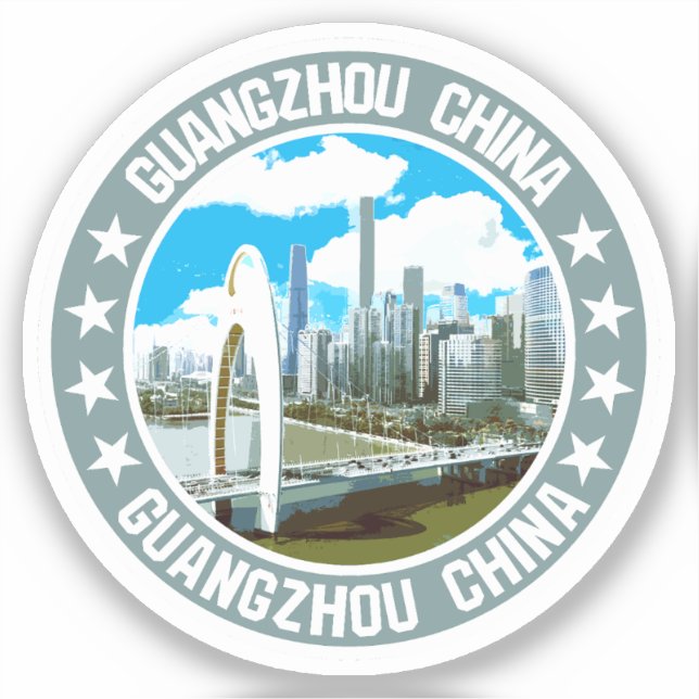 Guangzhou                                          sticker (Front)