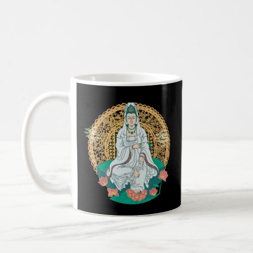 Guanyin Buddha Quan Yin Buddhism Asian Buddhist Gi Coffee Mug