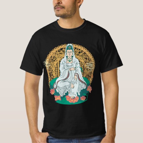 Guanyin Buddha Quan Yin Buddhism Asian Buddhist Gi T_Shirt