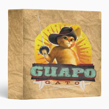 Guapo Gato Binder by pussinboots at Zazzle