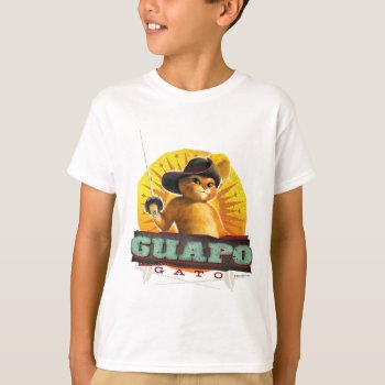 Guapo Gato T-shirt by pussinboots at Zazzle
