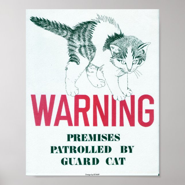 Guard Cat Poster (Front)